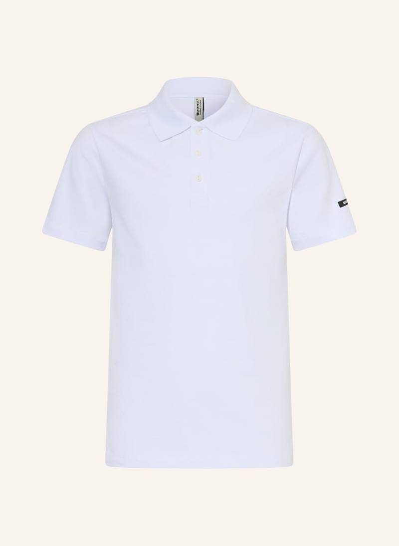 Blue Effect Piqué-Poloshirt weiss von BLUE EFFECT