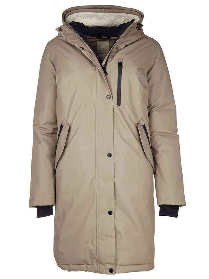BLUE FLAME Funktionsmantel Damen Funktionsjacke mit Pongee-Futter - Wasserdichte Outdoor-Jacke von BLUE FLAME