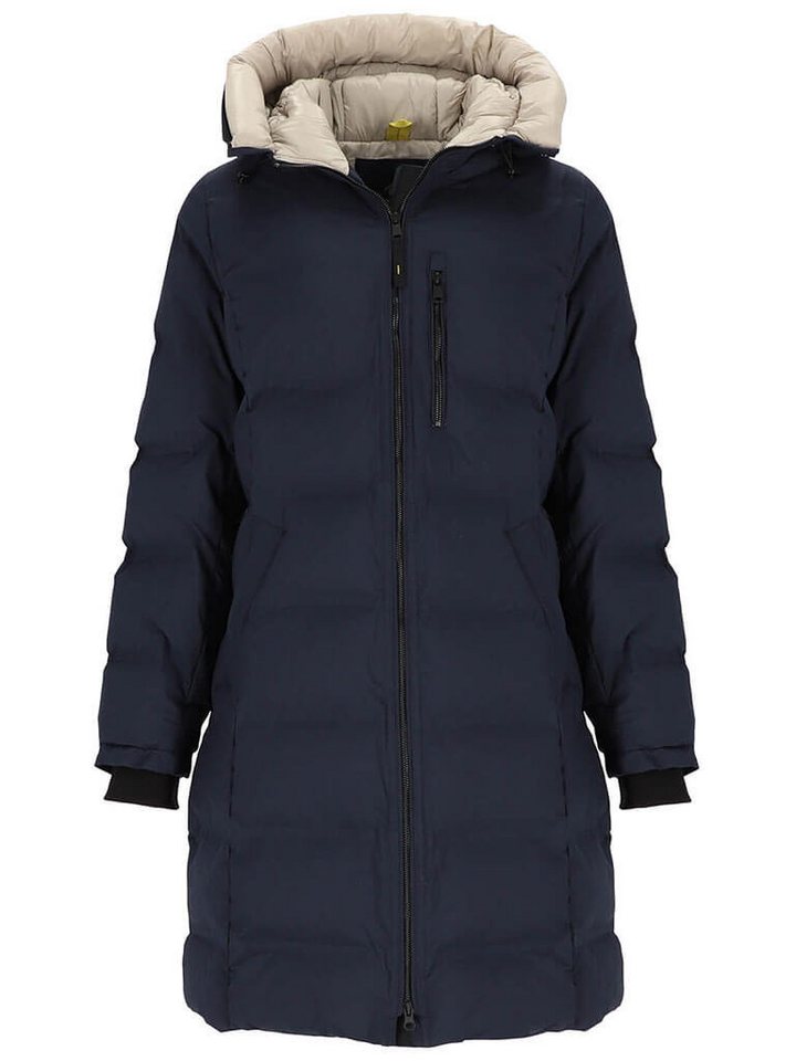 BLUE FLAME Steppmantel Damen Steppjacke Lang mit Kapuze und Chintzfutter BLUE FLAME Steppmantel Damen Steppjacke Lang mit Kapuze und Chintzfutter von BLUE FLAME