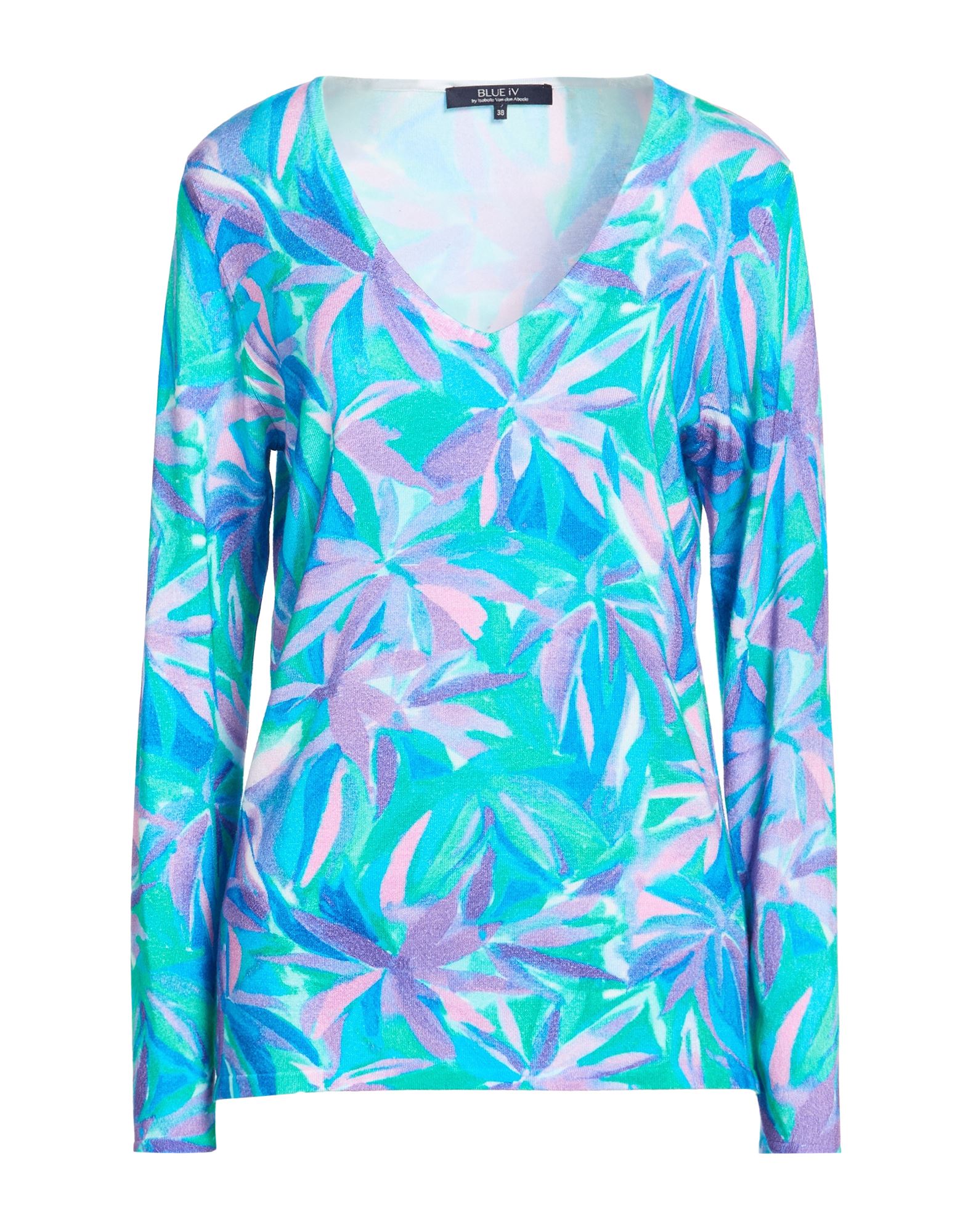 BLUE IV by ISABELLE VAN DEN ABEELE Pullover Damen Azurblau von BLUE IV by ISABELLE VAN DEN ABEELE