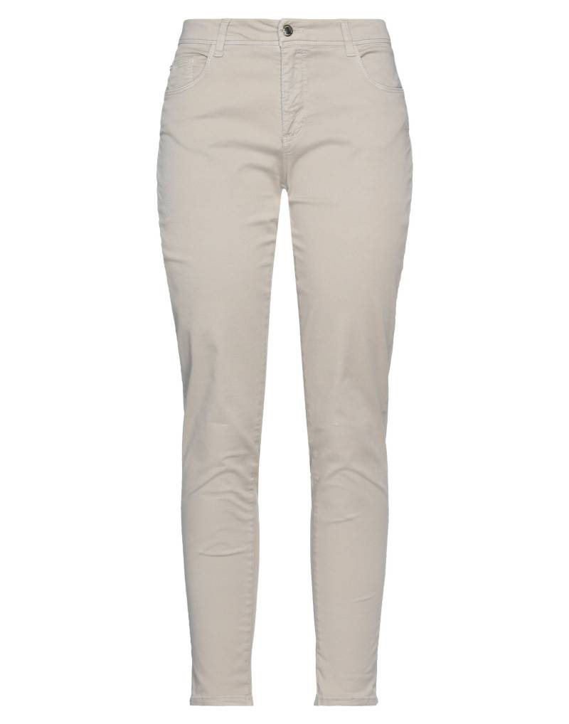 BLUE LES COPAINS Hose Damen Beige von BLUE LES COPAINS