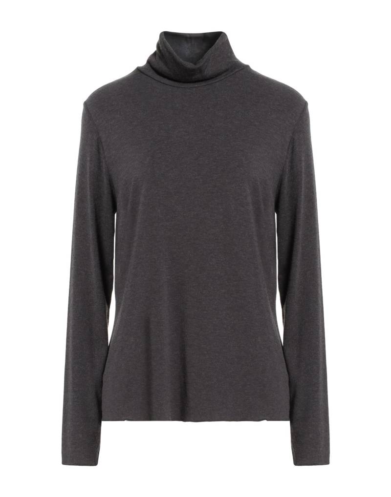 BLUE LES COPAINS Rollkragenpullover Damen Braungrau von BLUE LES COPAINS