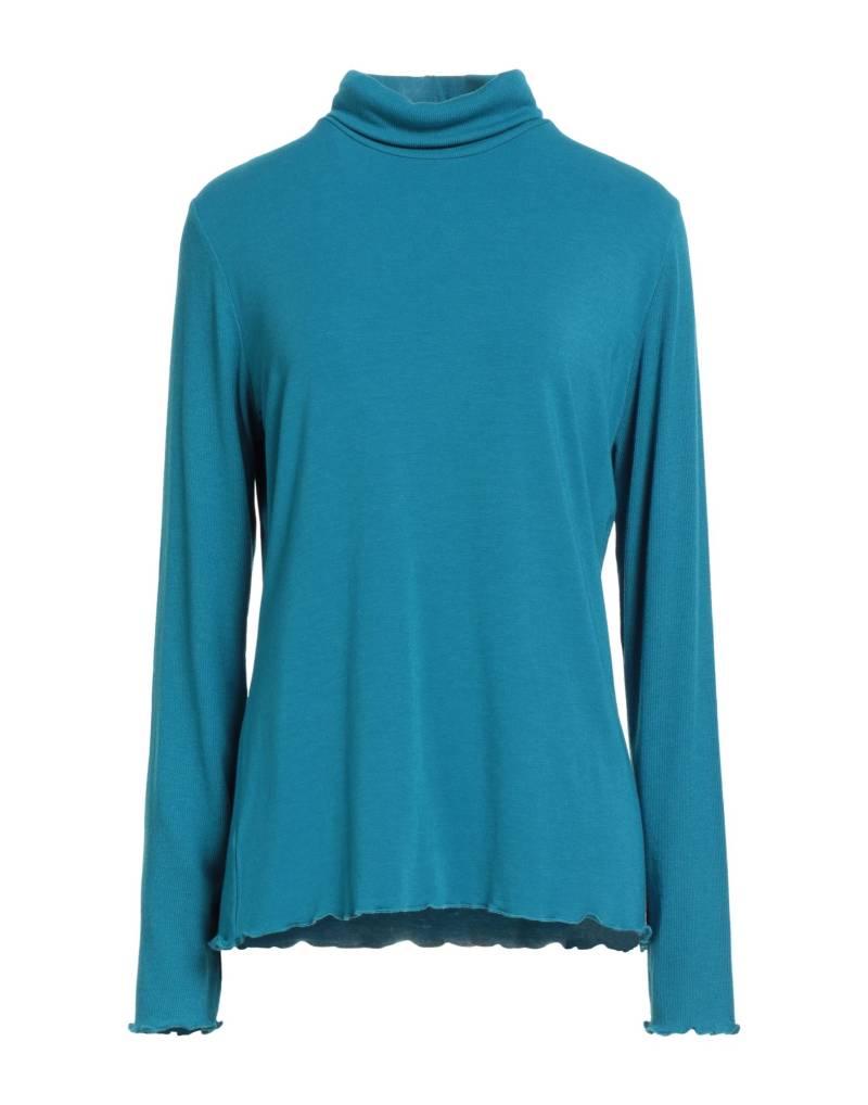 BLUE LES COPAINS Rollkragenpullover Damen Tūrkis von BLUE LES COPAINS