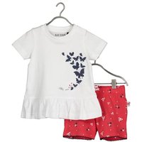 BLUE SEVEN Baby 2er-Set Tunika + Shorts Weiss von BLUE SEVEN