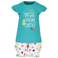 BLUE SEVEN Girls 2er Set T-Shirt + Shorts Lagune von BLUE SEVEN