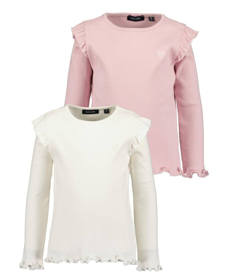 Blue Seven Langarmshirt "Blue Seven langärmlige Mädchen Shirts von Blue Seven", 2 Stk. von BLUE SEVEN