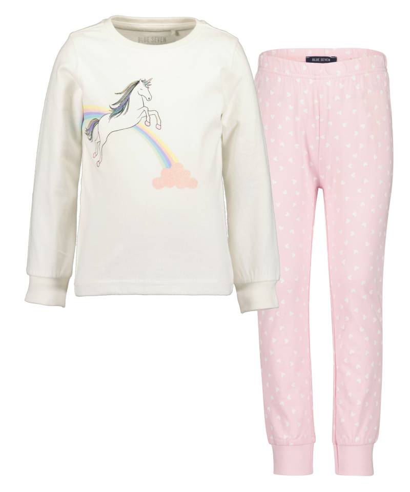 Blue Seven Pyjamaoberteil "Blue Seven Mädchen Pyjama" von BLUE SEVEN