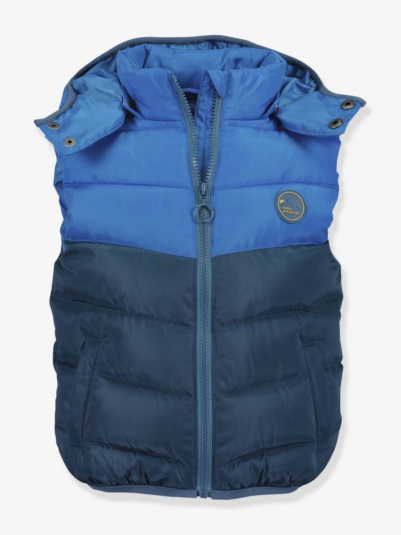 Jungen Steppweste mit abnehmbarer Kapuze BLUE SEVEN von BLUE SEVEN