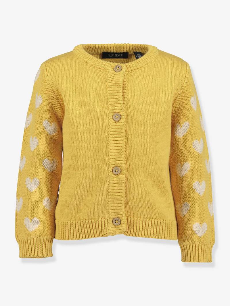 Mädchen Baby Strickjacke mit Herzen BLUE SEVEN von BLUE SEVEN