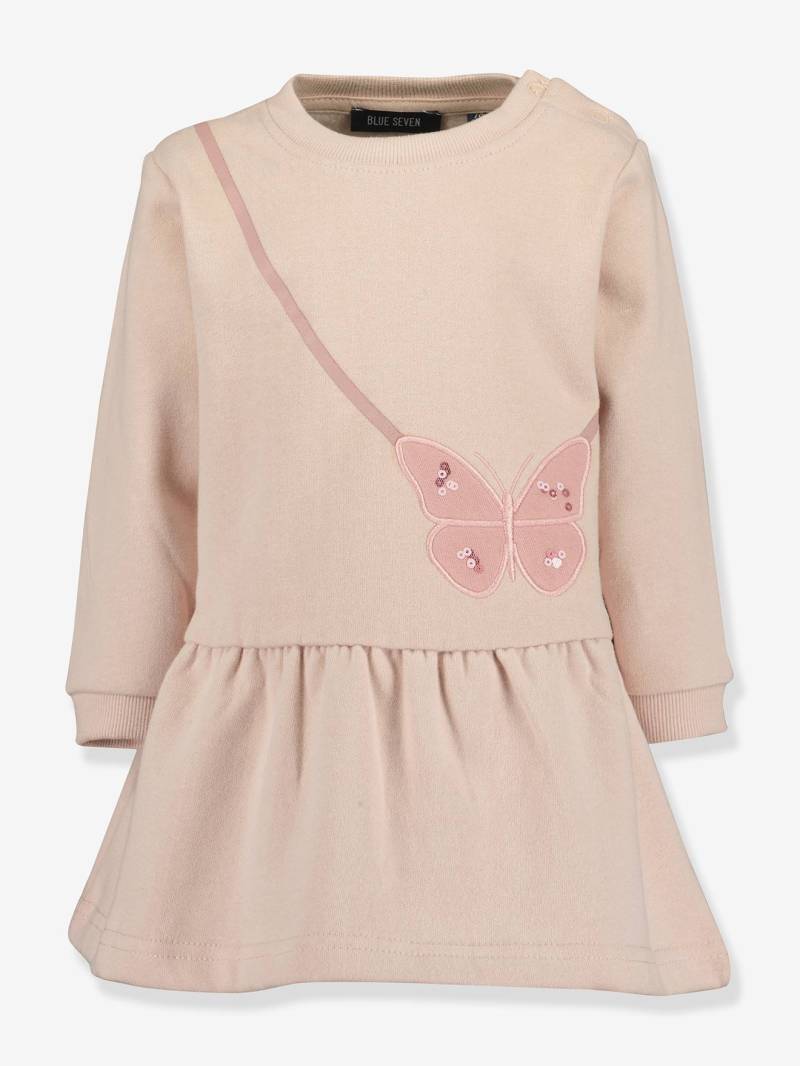 Mädchen Baby Sweatkleid mit Schmetterling BLUE SEVEN hell von BLUE SEVEN
