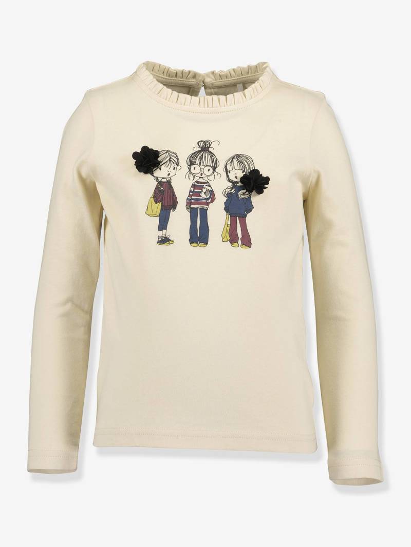 Mädchen Shirt mit kleinem Rüschenkragen BLUE SEVEN von BLUE SEVEN