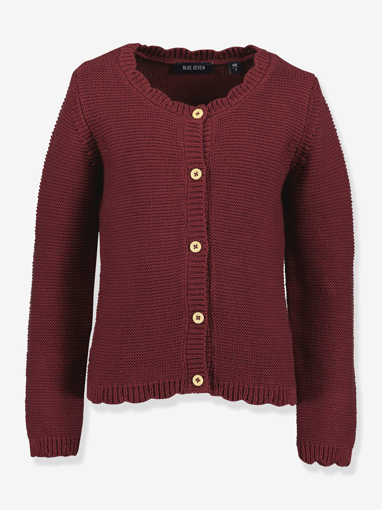 Mädchen Strickjacke mit Muschelsaum BLUE SEVEN Mädchen Strickjacke mit Muschelsaum BLUE SEVEN von BLUE SEVEN