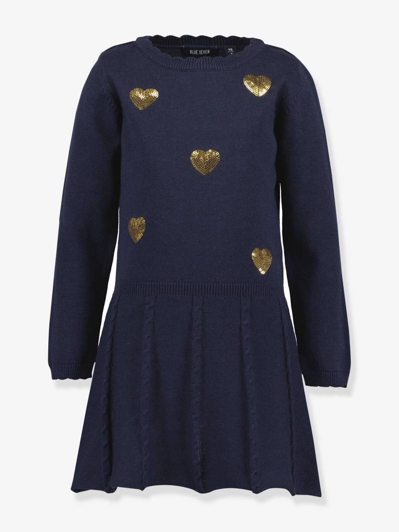 Mädchen Strickkleid mit Pailletten BLUE SEVEN von BLUE SEVEN