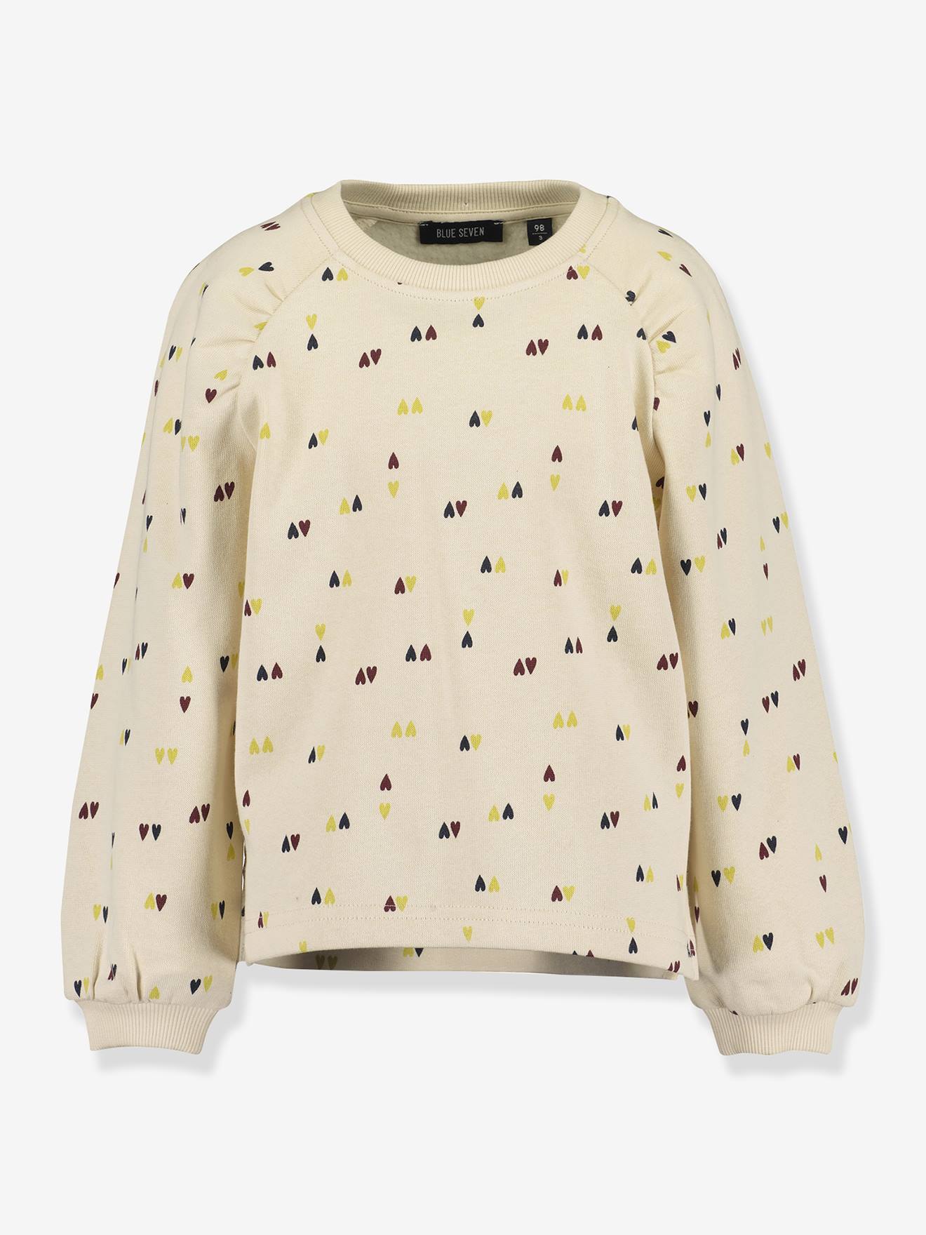 Mädchen Sweatshirt mit Herzen BLUE SEVEN von BLUE SEVEN