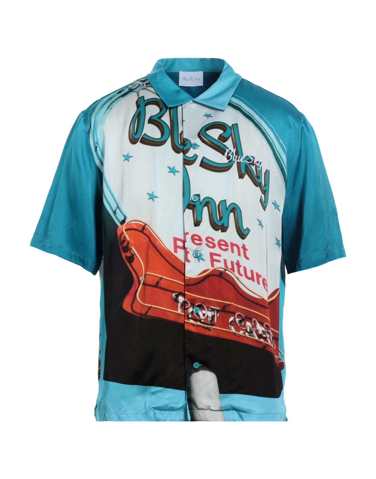 BLUE SKY INN Hemd Herren Azurblau von BLUE SKY INN