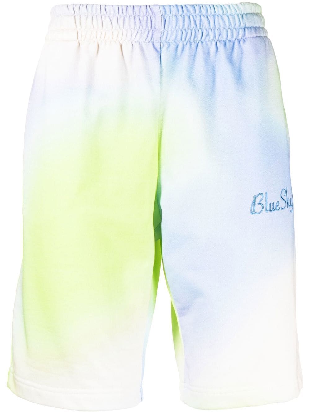 BLUE SKY INN Shorts mit Batikmuster - Blau von BLUE SKY INN