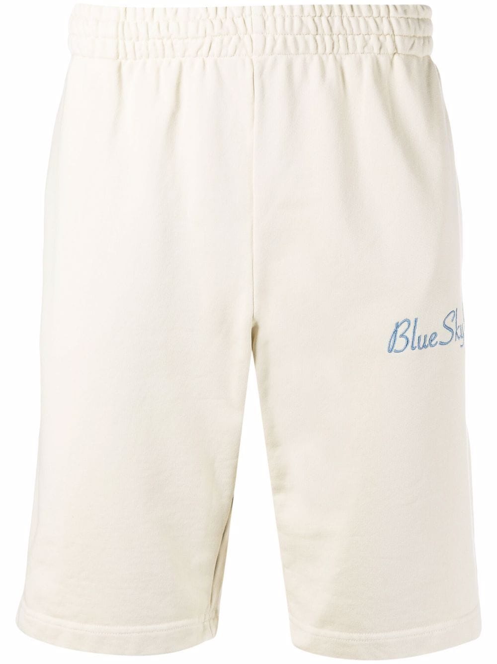 BLUE SKY INN Shorts mit Logo-Stickerei - Nude von BLUE SKY INN