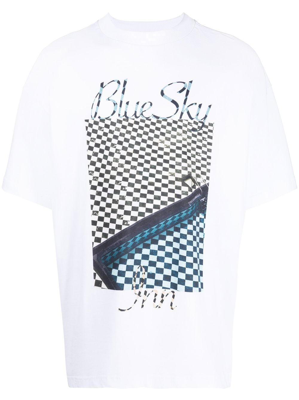 BLUE SKY INN T-Shirt mit grafischem Print - Weiß von BLUE SKY INN