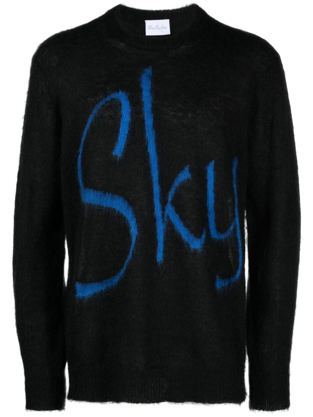 BLUE SKY INN Pullover mit Logo-Print - Schwarz von BLUE SKY INN