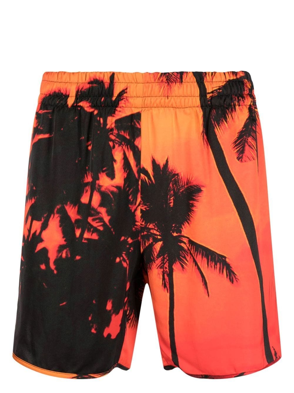 BLUE SKY INN Badeshorts mit Palmen-Print - Orange von BLUE SKY INN