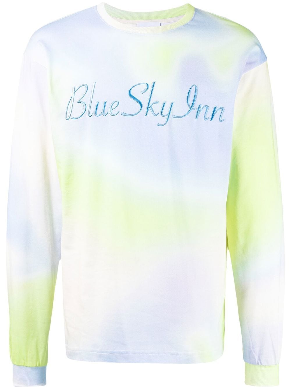 BLUE SKY INN T-Shirt mit Batikmuster - Blau von BLUE SKY INN