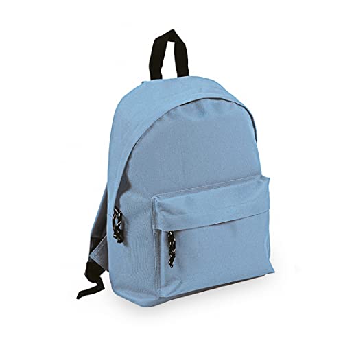 BLUECHOLON Kinderrucksack für Jungen, Mädchen, kleine Schultasche, für Herren, Damen, 13 l., hellblau von BLUECHOLON