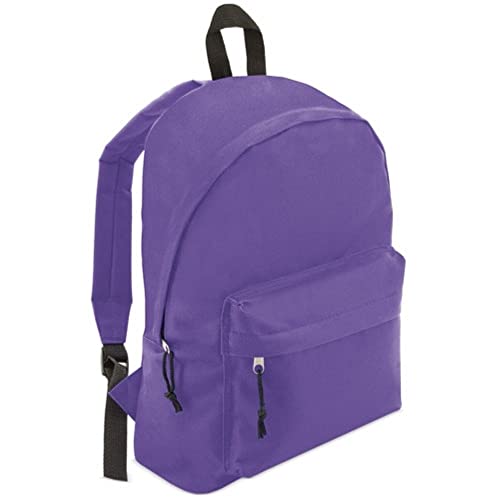 BLUECHOLON Kinderrucksack für Jungen, Mädchen, kleine Schultasche, für Herren, Damen, 15 l., Lila, S von BLUECHOLON