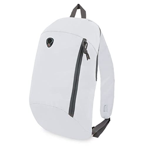 BLUECHOLON Rucksack für Herren, Damen, klein, leicht, kompakt, 11 l., weiß, 11L von BLUECHOLON