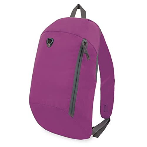 BLUECHOLON Rucksack für Herren, Damen, klein, leicht, kompakt, 7 l., dunkelviolett, L von BLUECHOLON