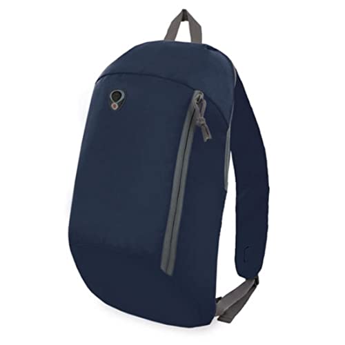 BLUECHOLON Rucksack für Herren, Damen, klein, leicht, kompakt, 7 l., marineblau, L von BLUECHOLON