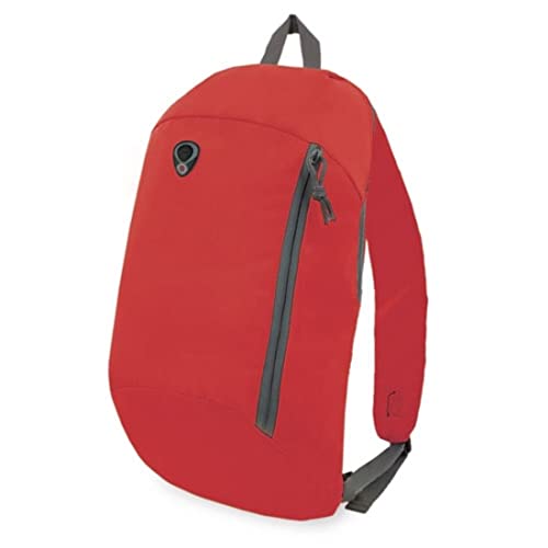 BLUECHOLON Rucksack für Herren, Damen, klein, leicht, kompakt, 7 l., rot, L von BLUECHOLON