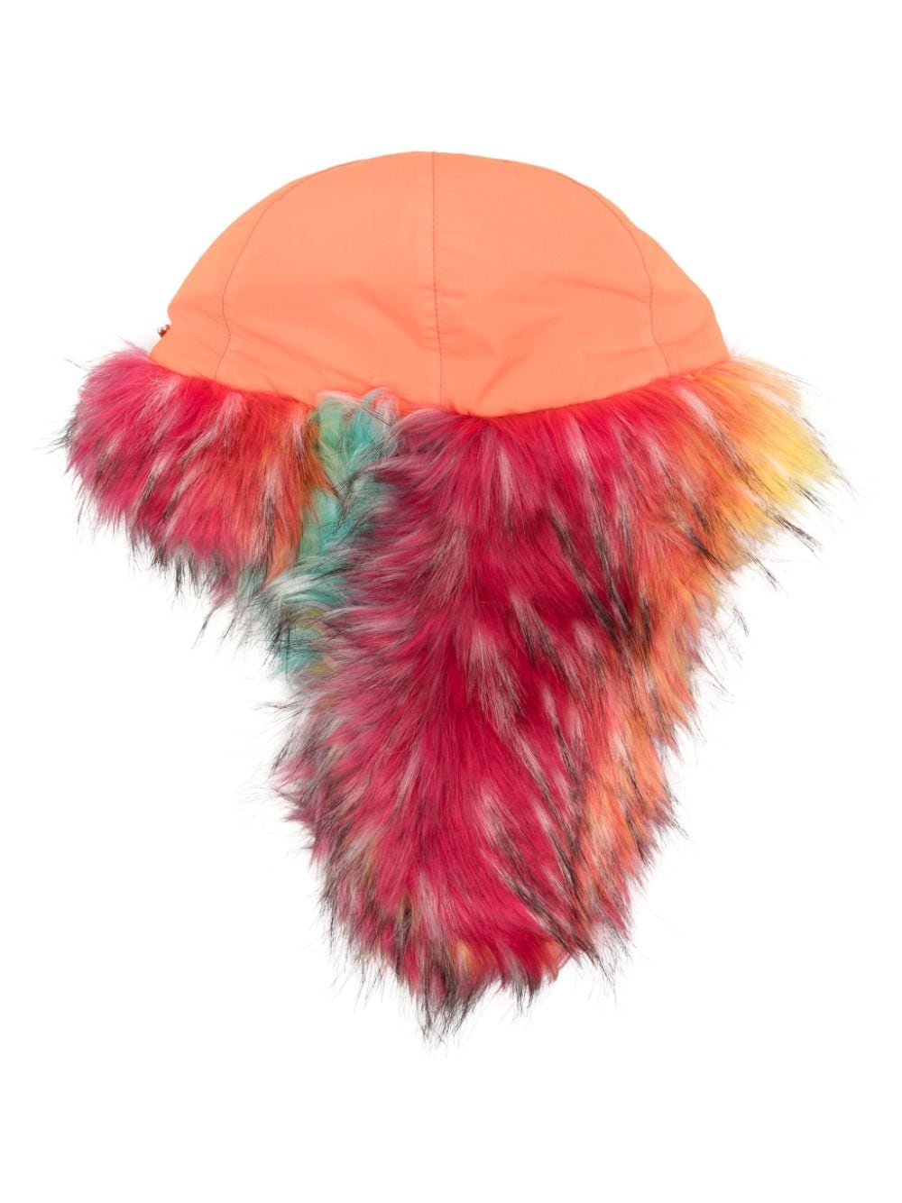BLUEMARBLE Trappermütze aus Faux Fur - Orange von BLUEMARBLE
