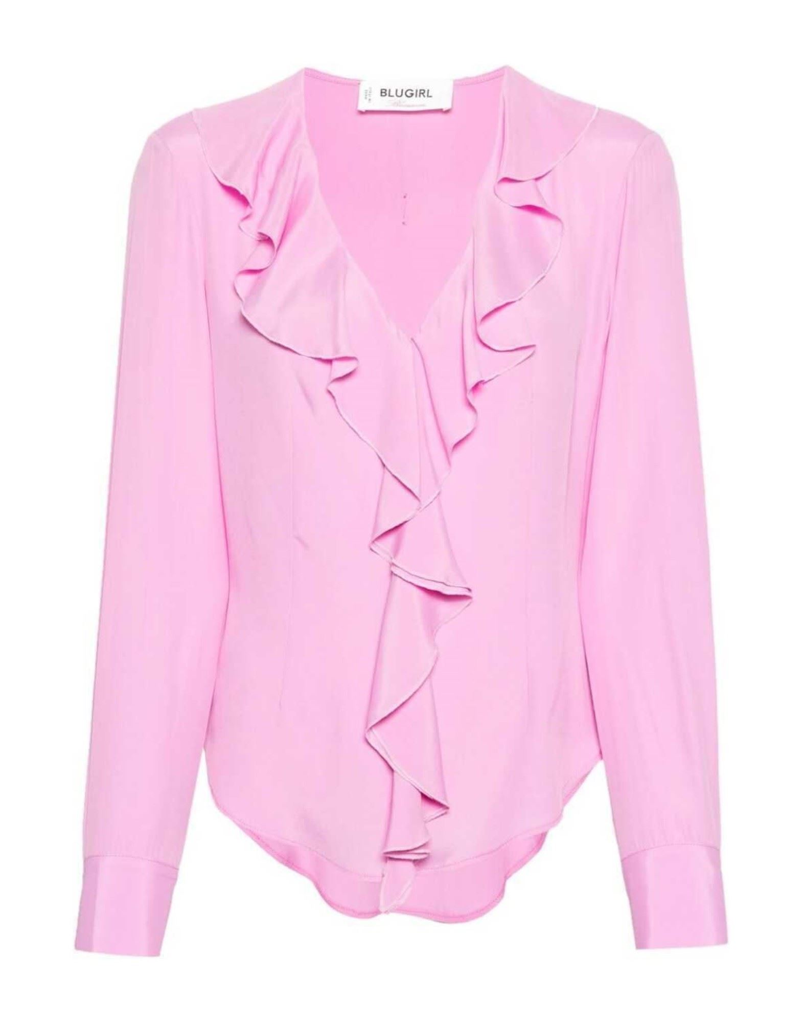 BLUGIRL BLUMARINE Hemd Damen Rosa von BLUGIRL BLUMARINE