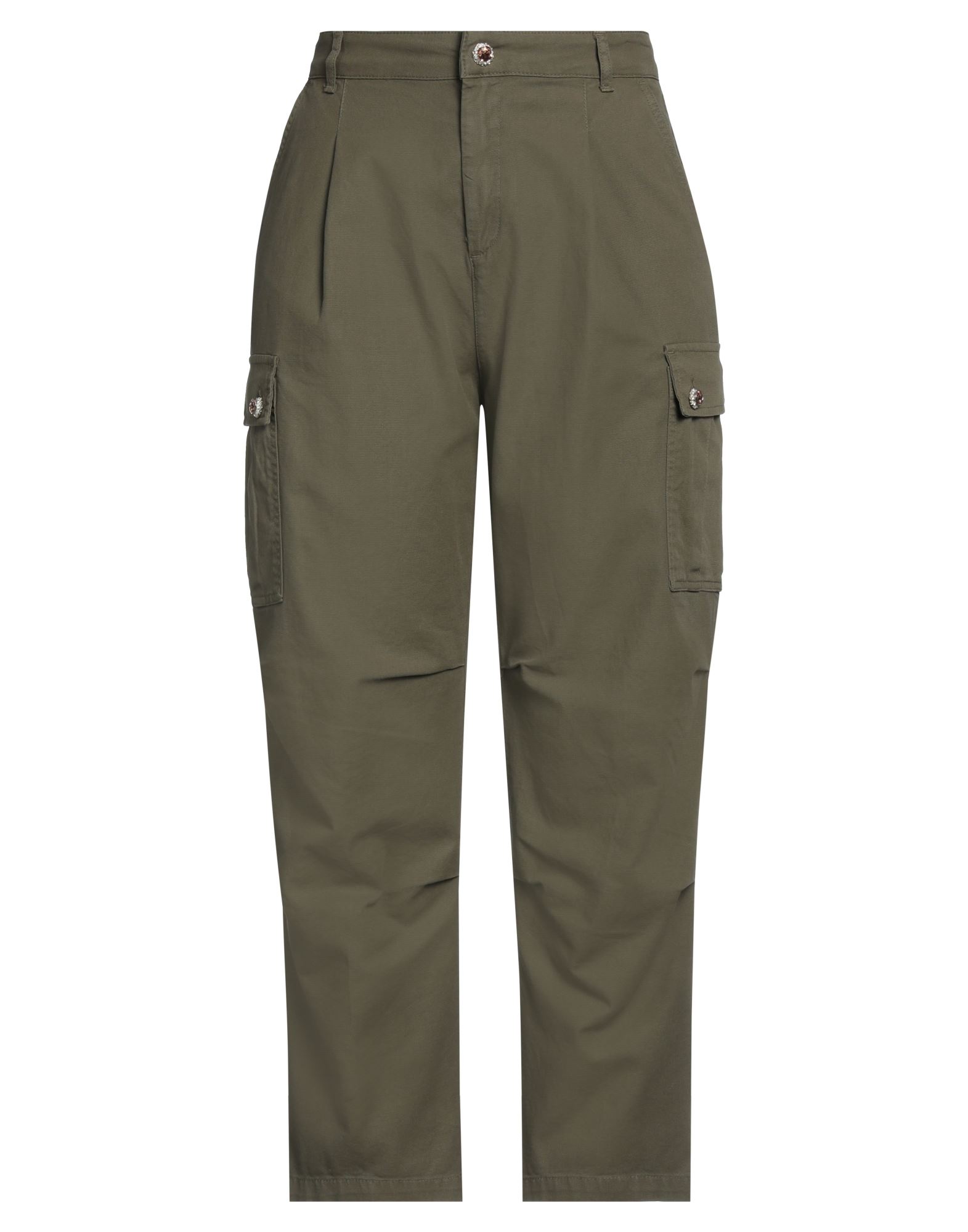 BLUGIRL BLUMARINE Hose Damen Militärgrün von BLUGIRL BLUMARINE