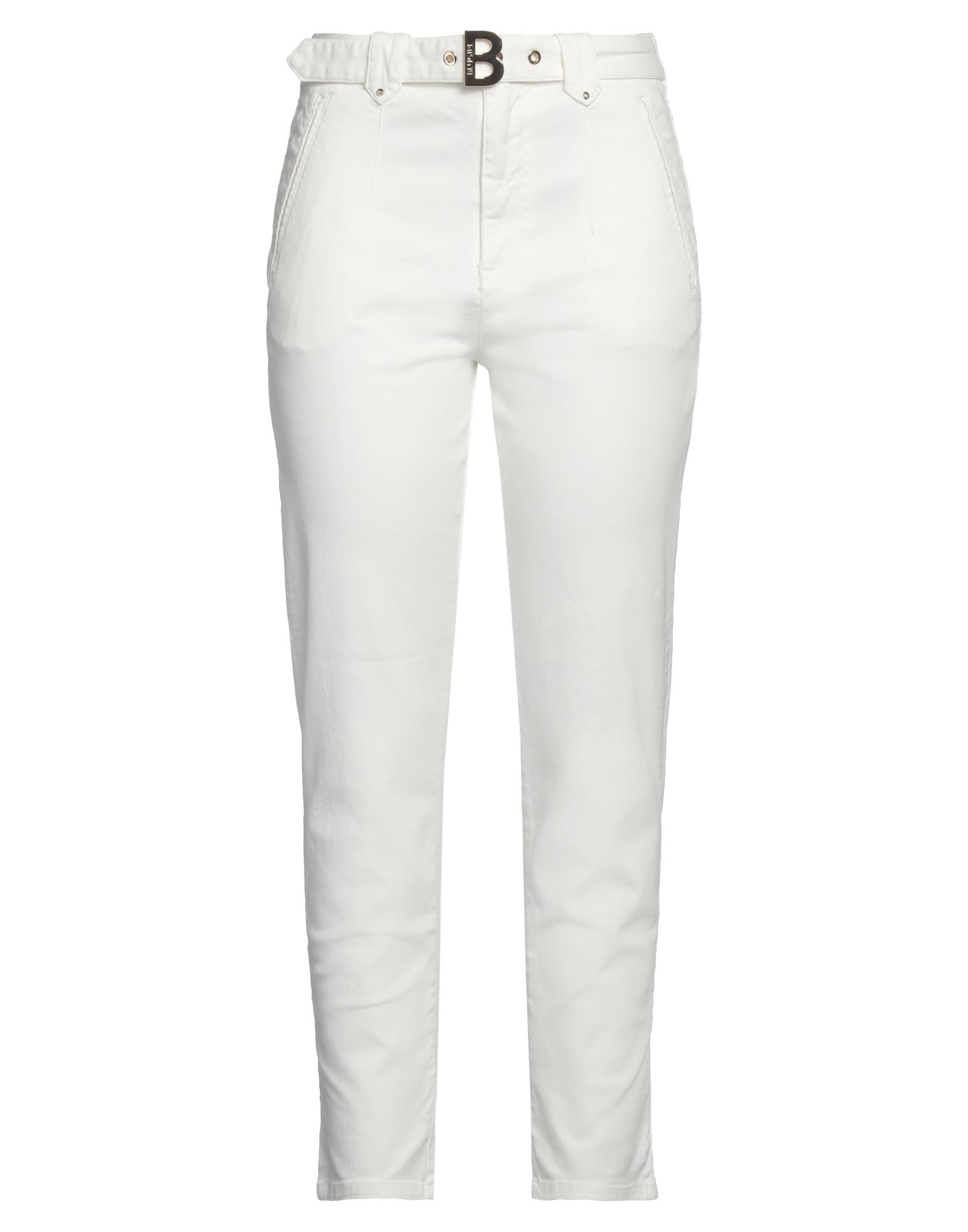 BLUGIRL BLUMARINE Hose Damen Off white von BLUGIRL BLUMARINE