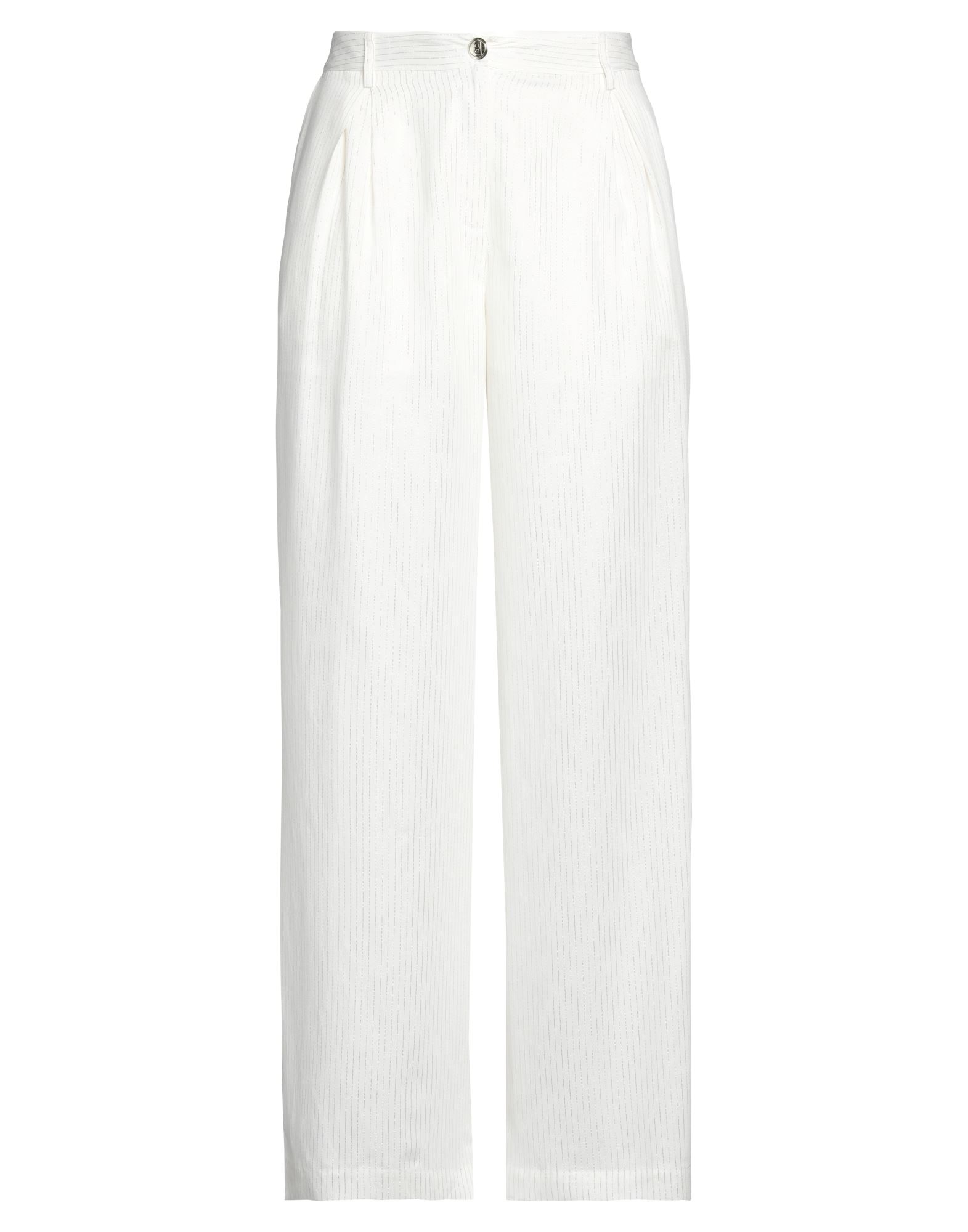 BLUGIRL BLUMARINE Hose Damen Off white von BLUGIRL BLUMARINE