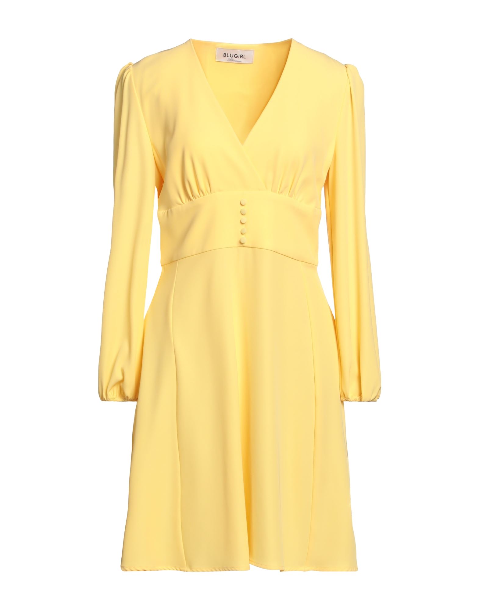 BLUGIRL BLUMARINE Mini-kleid Damen Gelb von BLUGIRL BLUMARINE