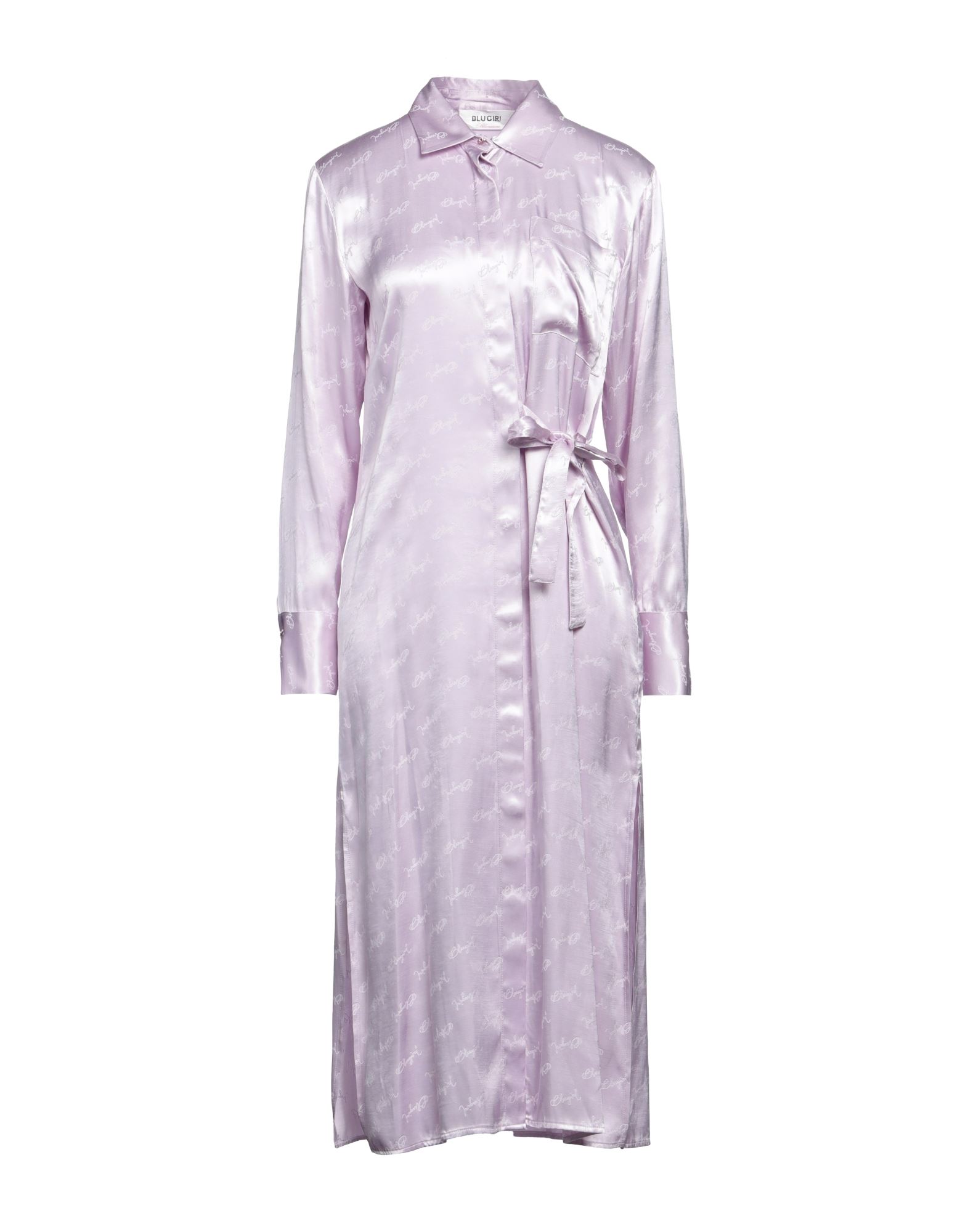 BLUGIRL Midi-kleid Damen Lila BLUGIRL Midi-kleid Damen Lila von BLUGIRL