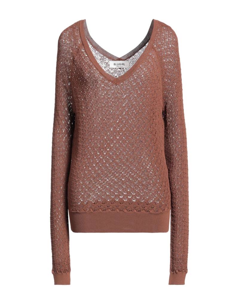 BLUGIRL Pullover Damen Braun von BLUGIRL