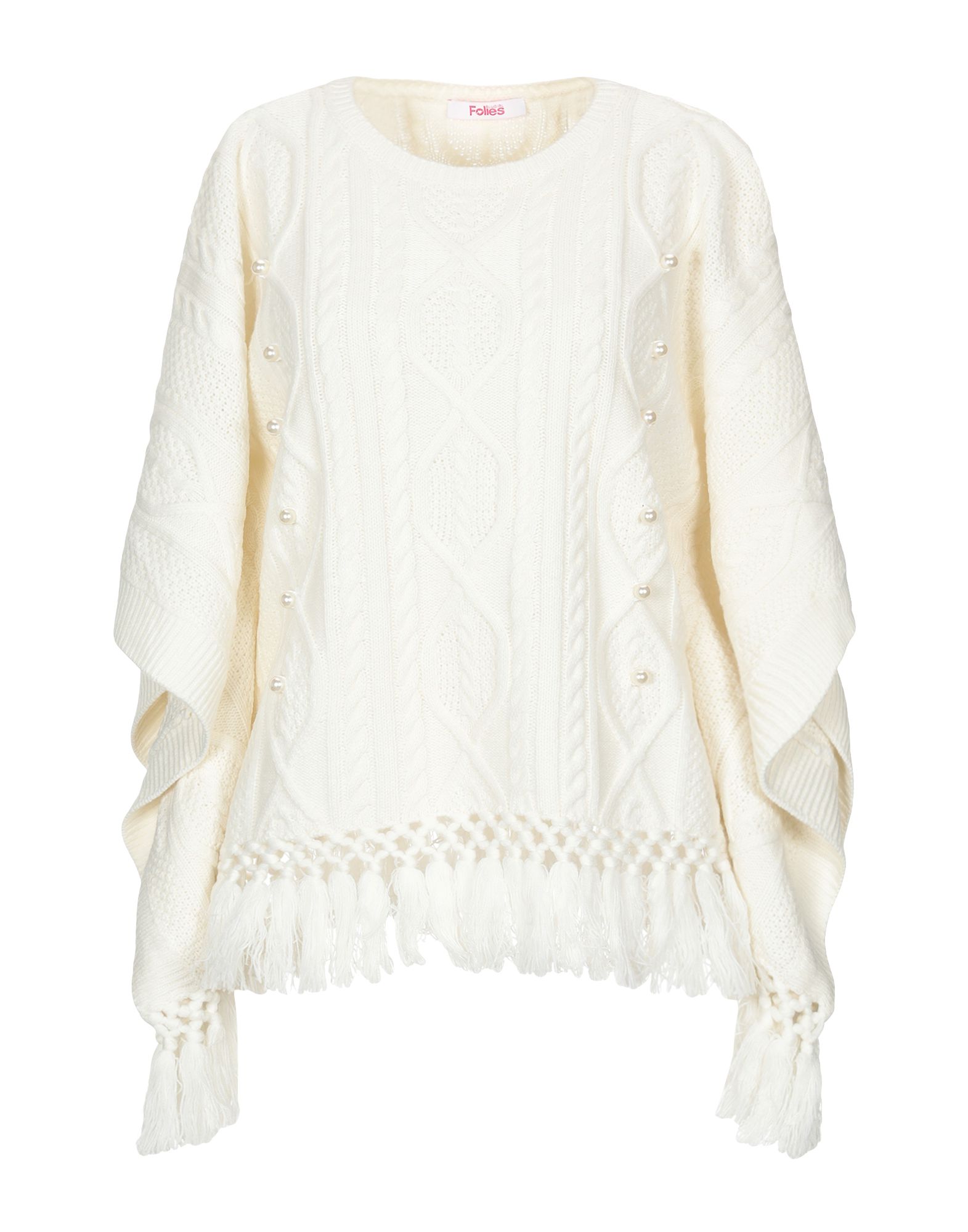 BLUGIRL BLUMARINE Pullover Damen Elfenbein von BLUGIRL BLUMARINE