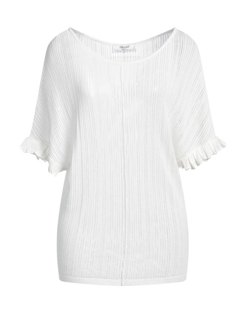 BLUGIRL Pullover Damen Weiß von BLUGIRL