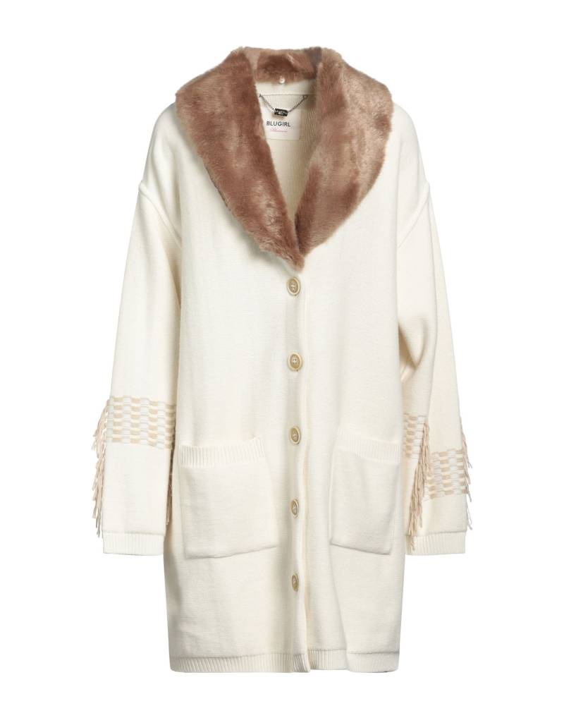 BLUGIRL BLUMARINE Strickjacke Damen Elfenbein von BLUGIRL BLUMARINE