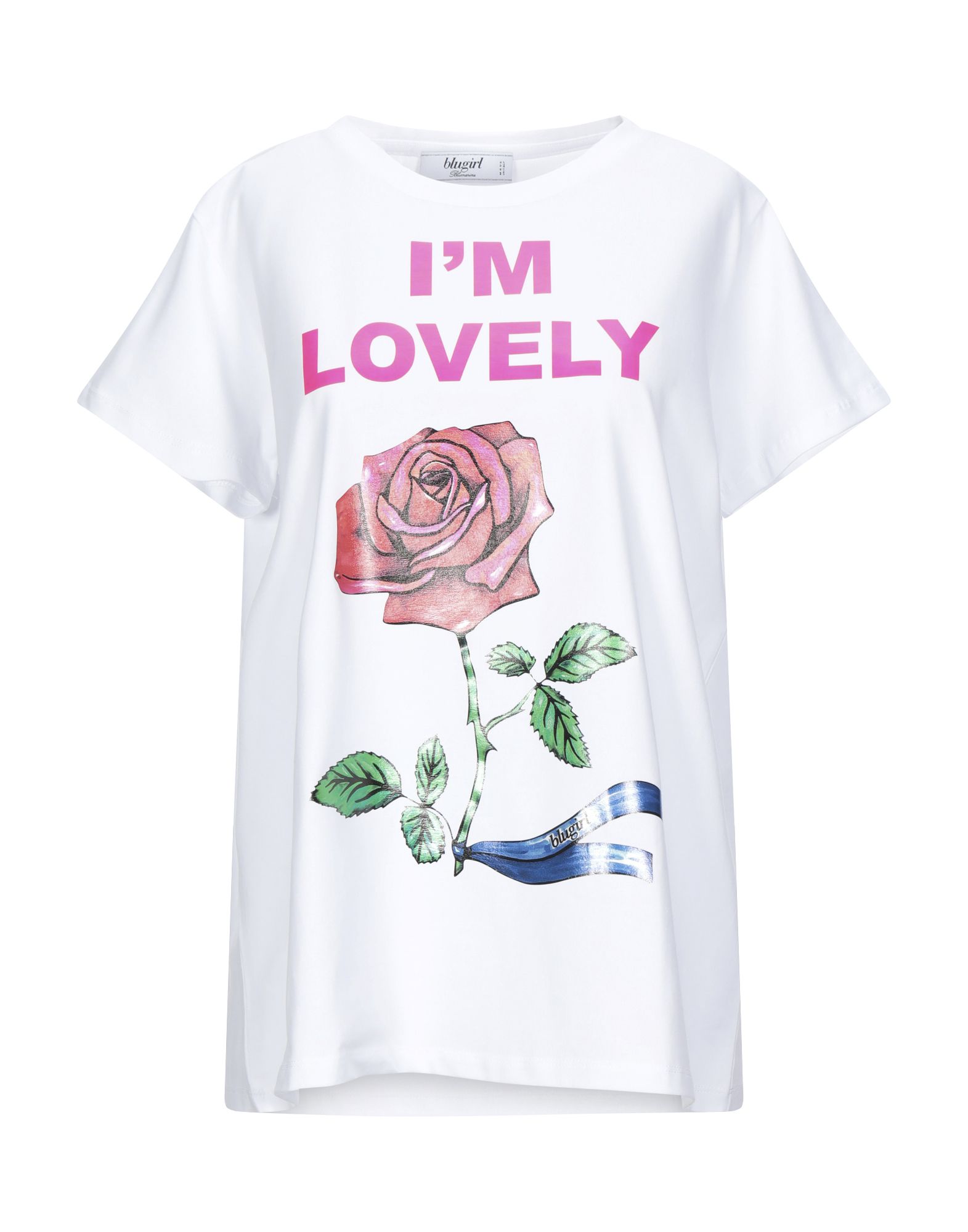 BLUGIRL BLUMARINE T-shirts Damen Weiß von BLUGIRL BLUMARINE