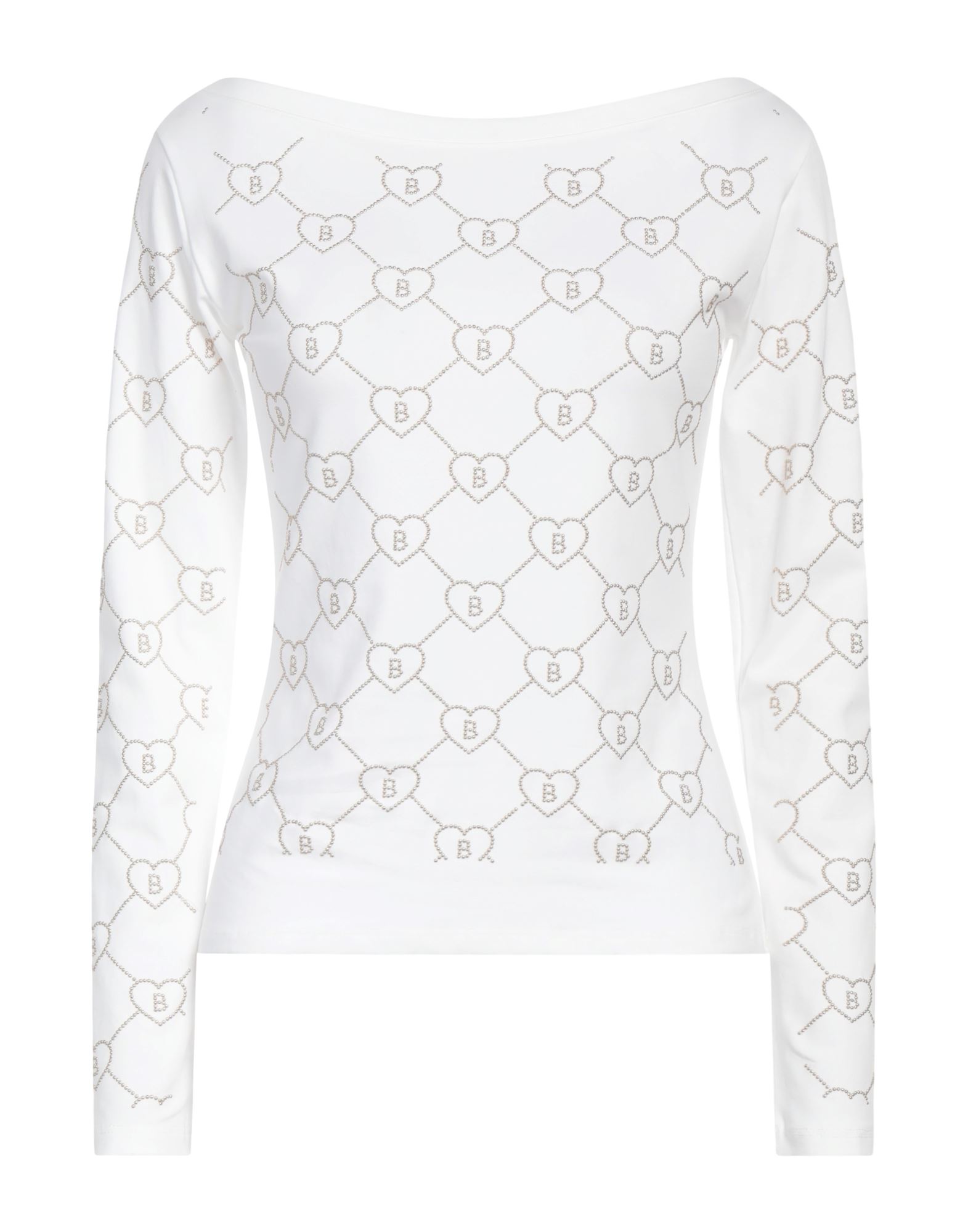 BLUGIRL BLUMARINE T-shirts Damen Weiß von BLUGIRL BLUMARINE