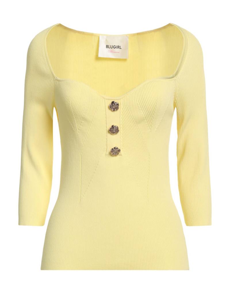 BLUGIRL Pullover Damen Gelb von BLUGIRL