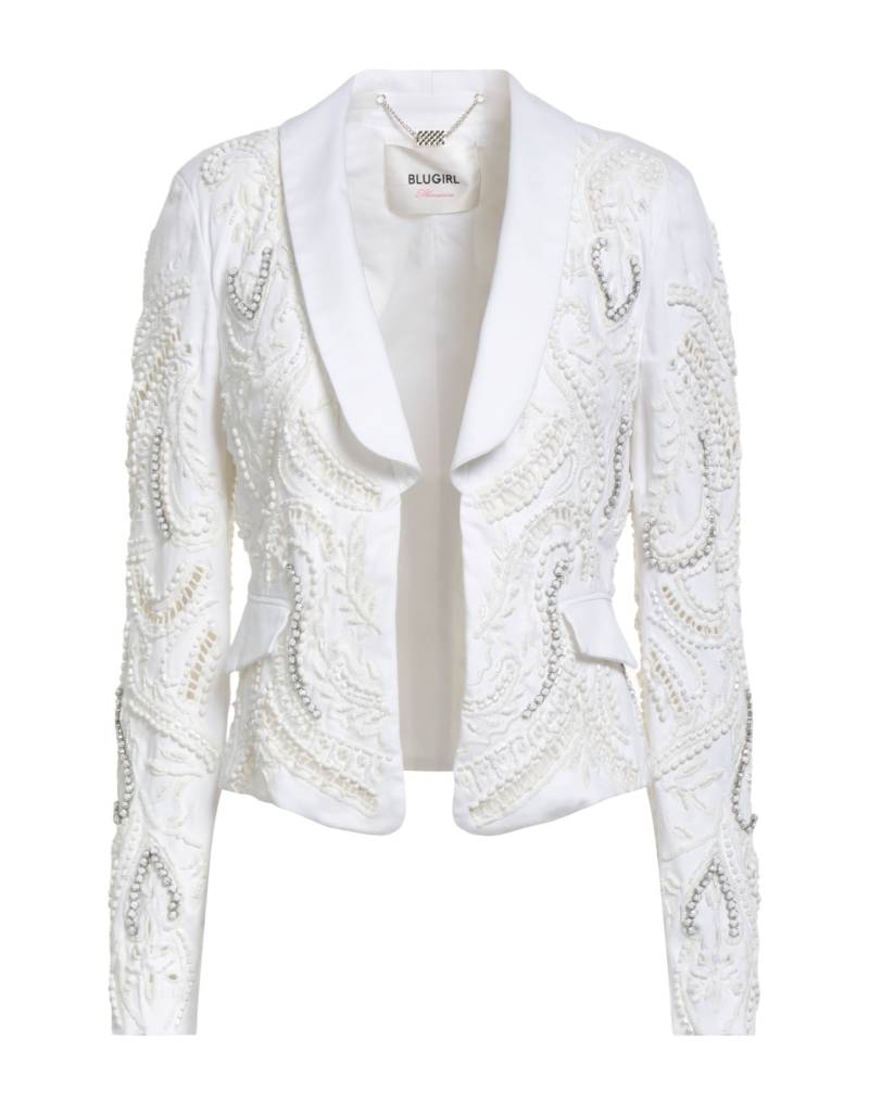 BLUGIRL Blazer Damen Weiß von BLUGIRL
