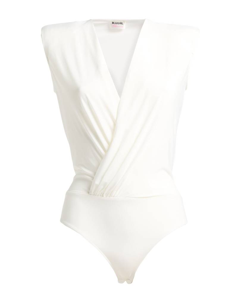 BLUGIRL Bodysuit Damen Weiß von BLUGIRL