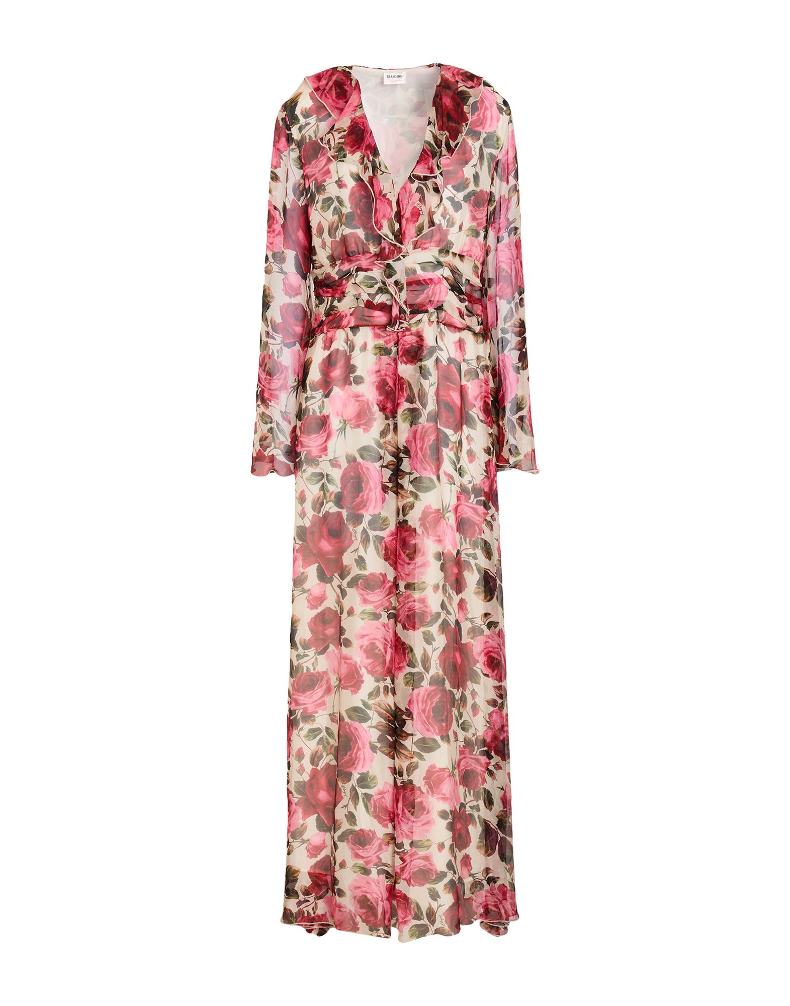 BLUGIRL Maxi-kleid Damen Fuchsia BLUGIRL Maxi-kleid Damen Fuchsia von BLUGIRL