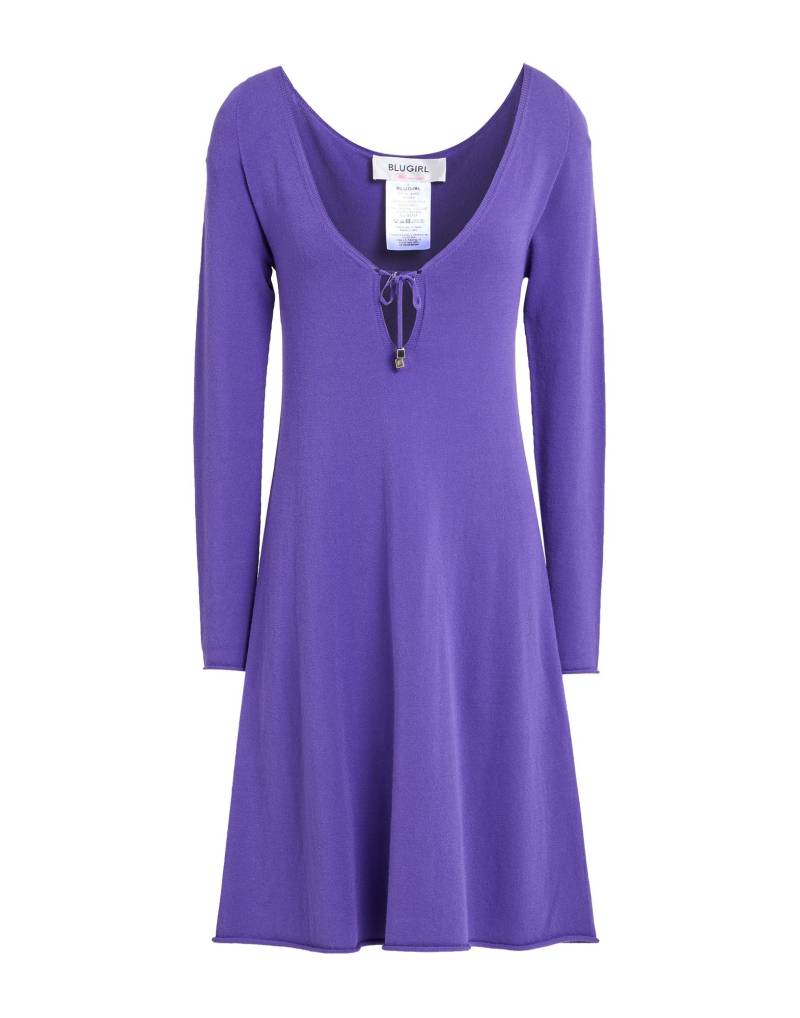 BLUGIRL Mini-kleid Damen Dunkelviolett von BLUGIRL