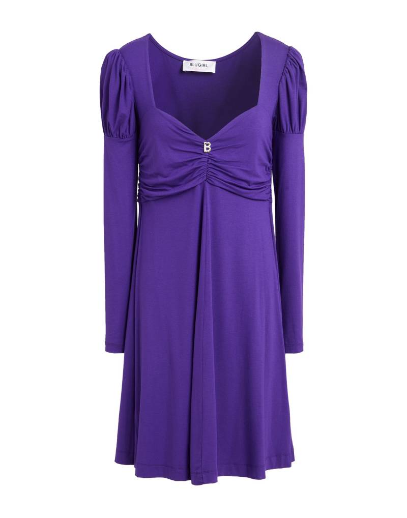 BLUGIRL Mini-kleid Damen Dunkelviolett von BLUGIRL